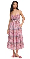 Cleobella Loraine Midi Dress Mahal Print In Mahal Print