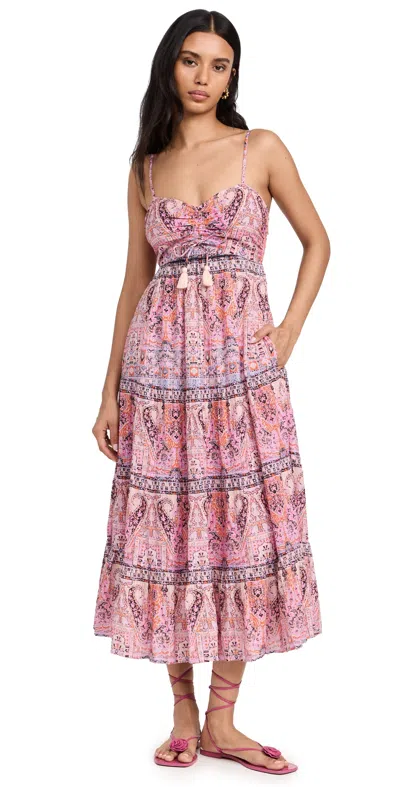 Cleobella Loraine Midi Dress Mahal Print
