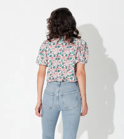 Cleobella Loren Blouse | Wildflower In Blue