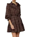 Cleobella Lotte Mini Dress Medici Print In Multi