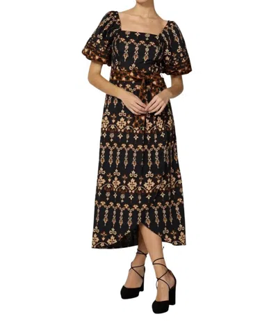 Cleobella Lucia Midi Dress In La Vie Print In Multi