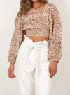 Cleobella Lydia Blouse In Zinnia