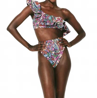 Cleobella Mae Bikini Top In Corozal In Multi