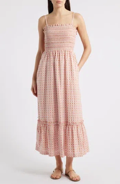 CLEOBELLA CLEOBELLA MAGNILA CHECK PRINT SLEEVELESS DRESS