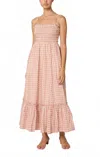 Cleobella Magnila Check Print Sleeveless Dress In Multi