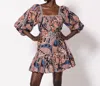 Cleobella Malia Mini Dress In Mirage In Multi