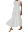 Cleobella Malta Ankle Dress In Ivory In White