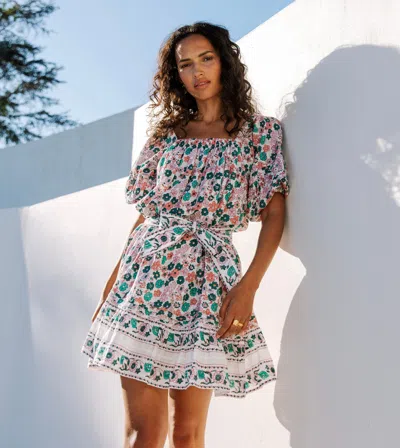 Cleobella Mara Mini Dress | Wildflower In Blue