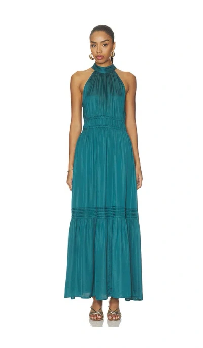 Cleobella Margot Maxi Dress In Blue