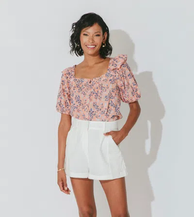 Cleobella Mariana Blouse | Positano Floral In Multi