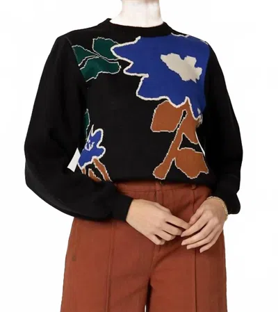 Cleobella Mariposa Emory Sweater In Black