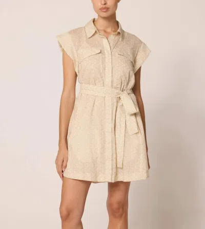 Cleobella Marlowe Mini Dress In Rialto Print In Multi