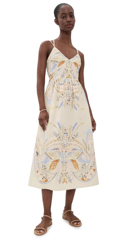Cleobella Maryam Midi Dress Goleta Print