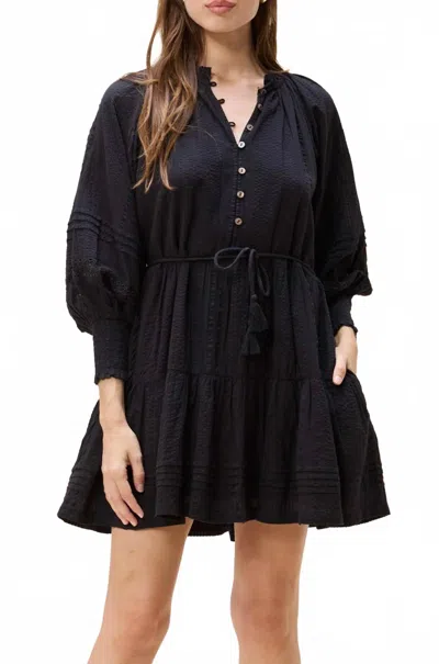 Cleobella Meadow Mini Dress In Black