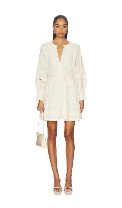Cleobella Meadow Mini Dress In Buttercream