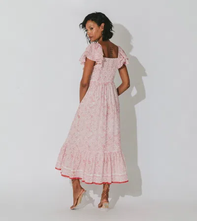 Cleobella Meera Midi Dress | Paisley Ditzy In Pink