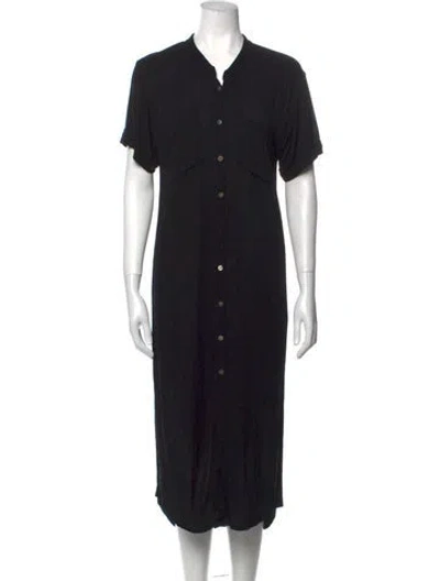 Pre-owned Cleobella Midi Length Dress In Black