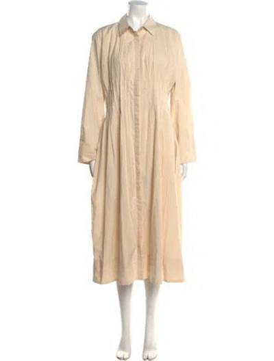 Pre-owned Cleobella Midi Length Dress In Neutral