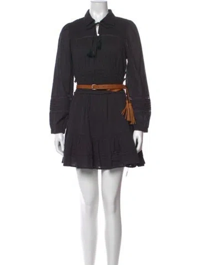 Pre-owned Cleobella Mini Dress In Black