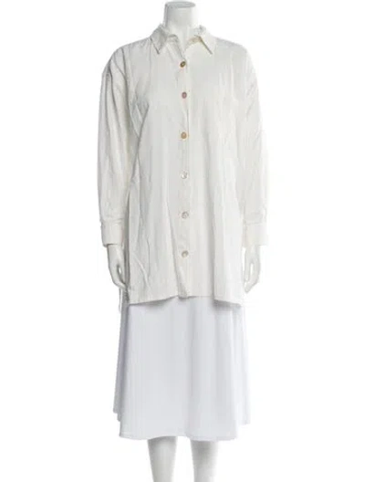 Pre-owned Cleobella Mini Dress In White