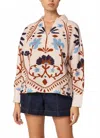 Cleobella Miranda Relaxed Fit Blouse In Liliana Print In Multi