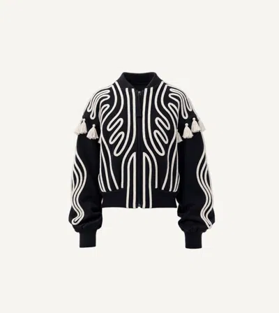 Cleobella Mondrian Jacket | Black Ivory