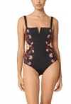 Cleobella Monica One Piece In Dark Lagos In Black
