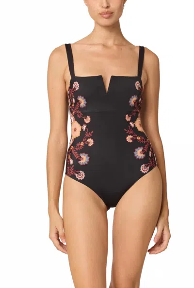 Cleobella Monica One Piece In Dark Lagos In Black