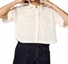 Cleobella Montana Blouse In Ivory In White