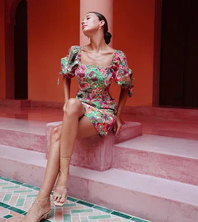 Cleobella Nadine Mini Dress In Multi