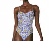 Cleobella Natasha One Piece Swimsuit In Azores Print