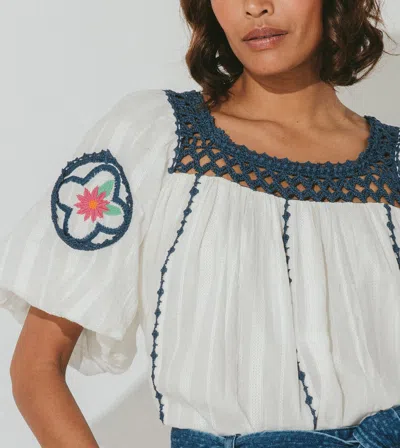 Cleobella Navi Blouse In Multi