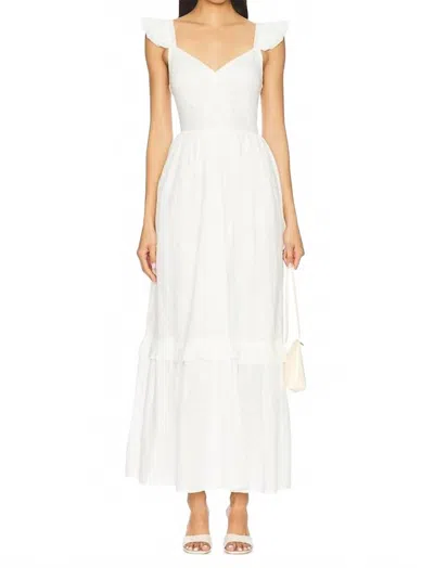 Cleobella Nica Maxi Dress In Ivory In Multi