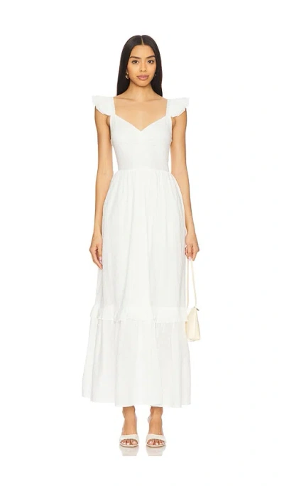 Cleobella Nica Maxi Dress In Ivory