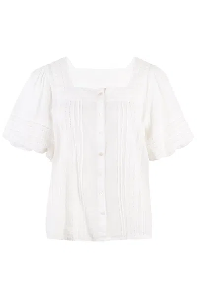 Cleobella Nicola Blouse Ivory