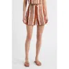 Cleobella Niko Short In Vecchio Stripe