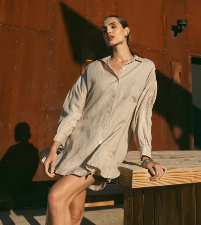 Cleobella Nusa Button Up In Neutral