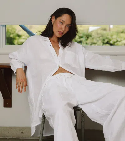 Cleobella Nusa Button Up In White