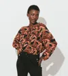 Cleobella Octavia Printed Blouse In Multi