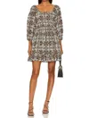 Cleobella Olympia Mini Dress In Retro Tile In Multi