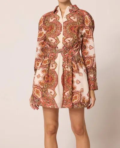 Cleobella Opal Mini Dress In Foulard Paisley In Multi