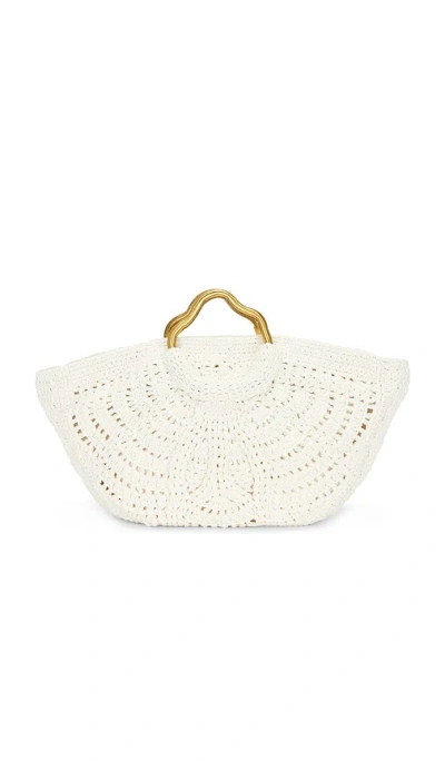 Cleobella Ora Crochet Bag In White