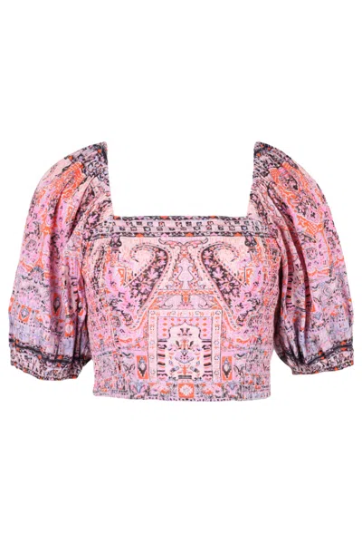 Cleobella Patsy Top Mahal In Pink
