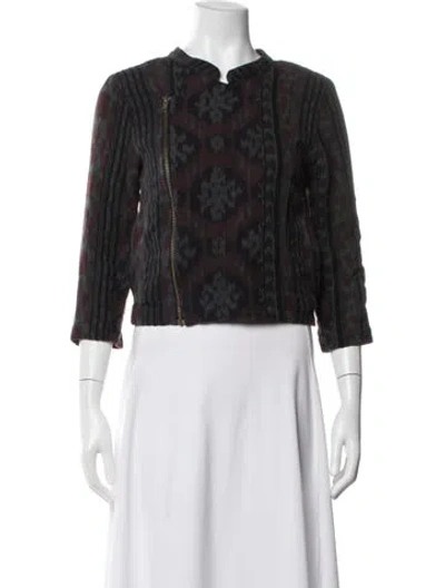 Pre-owned Cleobella Patterned Jacket In Multicolor
