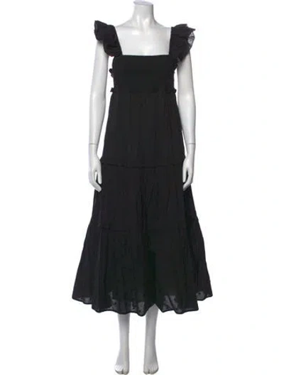 Pre-owned Cleobella Patterned Long Dress In Multi