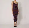 Cleobella Payton Pattern Cotton Midi Sweater Dress In Multi