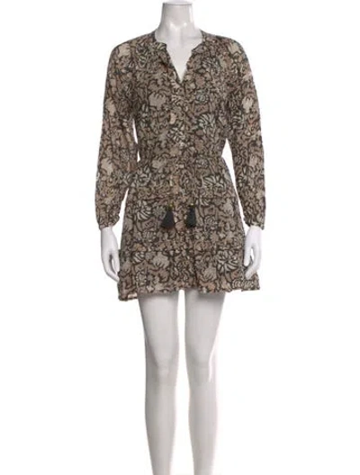 Pre-owned Cleobella Printed Mini Dress