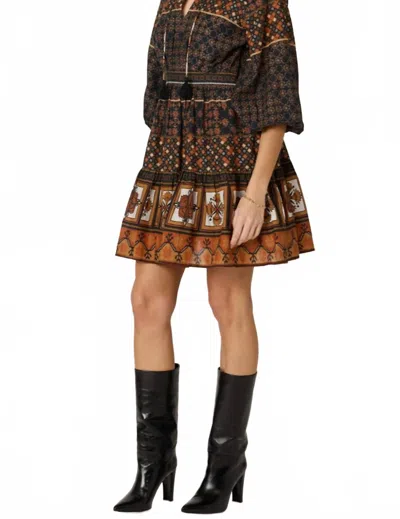 Cleobella Priyanka Mini Dress In Zocalo In Multi
