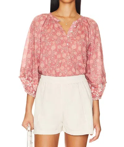 Cleobella Quinn Blouse In Camara Floral In Multi