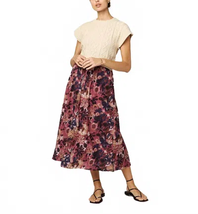 Cleobella Radha Ankle Skirt In Bergamo In Multi